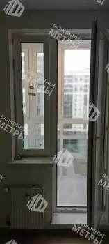 Отделка балкона в доме серии ii-68 