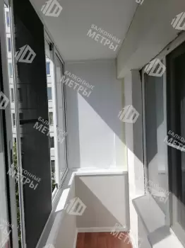 Холодное остекление балкона в многоквартирном доме