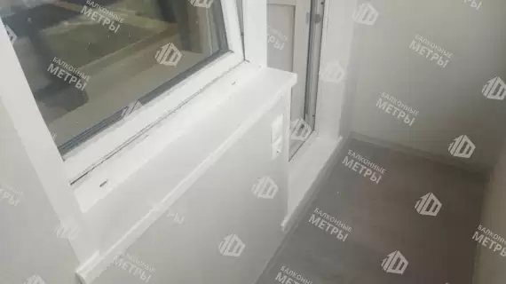 Отделка балкона в многоквартирном доме