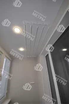 Теплое остекление балкона Сапожок окнами ПВХ Brusbox